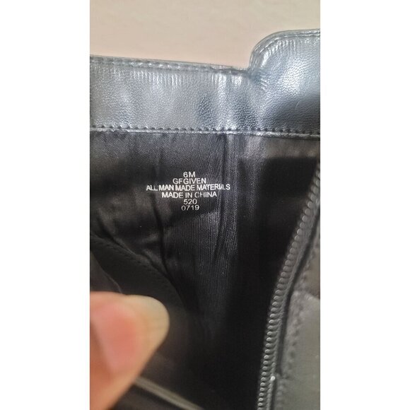 GUESS WOMEN'S FAUX LEATHER ANKLE BLOCK PUMPS HEEL BOOTS SIZE 6 - Picture 9 of 12